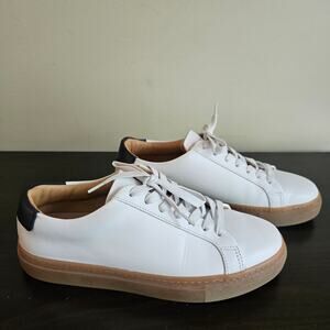 Thursday Boot Co Women's Legacy Sneaker Size 6.5 White Leather Gum Sole Preppy